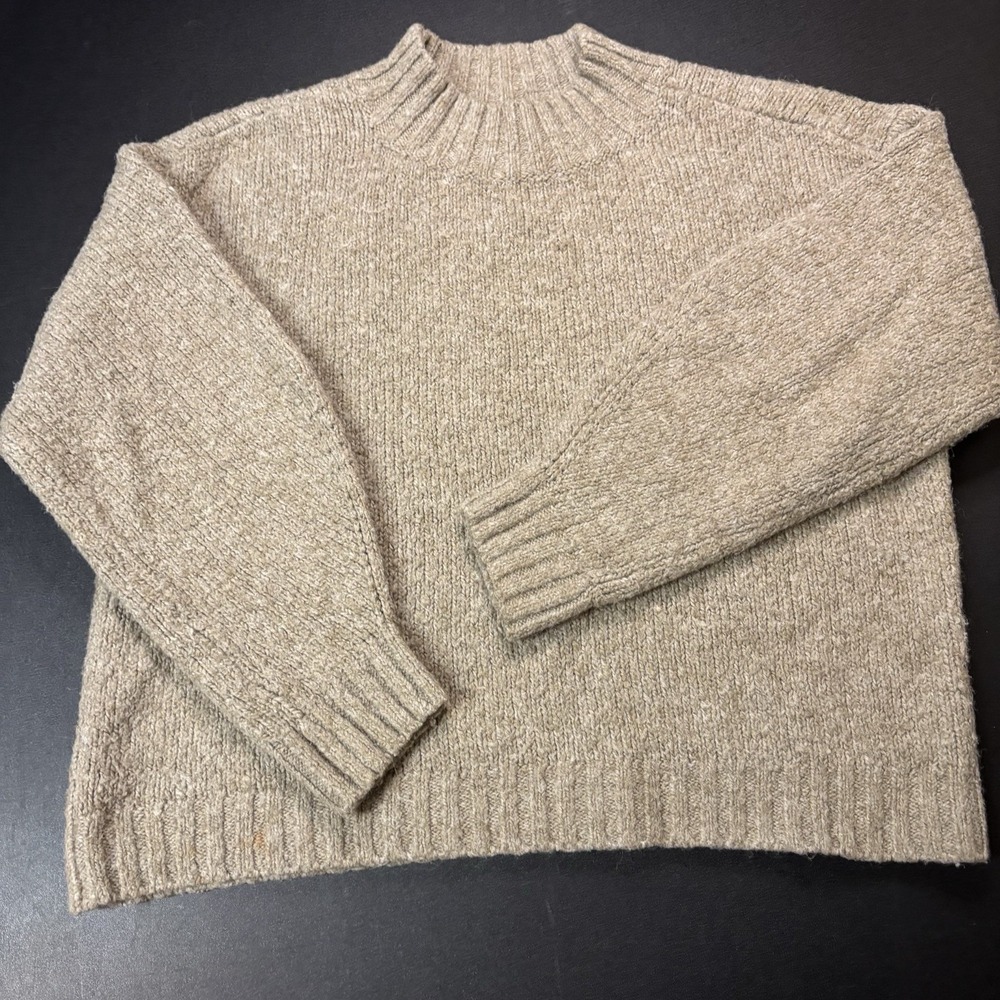 pistola Beige Crewneck Sweater